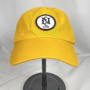 American Needle Yellow Adjustable Cotton Baseball Cap Retro Normcore Hat 1918
